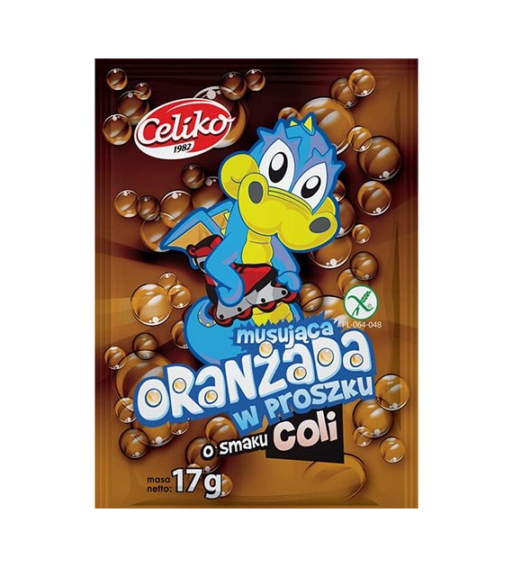 CELIKO Oranżada w proszku o smaku coli 17g