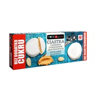 PURE&GOOD Ciastka z kremem orzechowym w polewie mlecznej bez dodatku cukru 128g