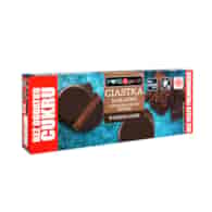 PURE&GOOD Ciastka kakaowe z kremem o smaku brownie w czekoladzie gorzkiej b/c 128g