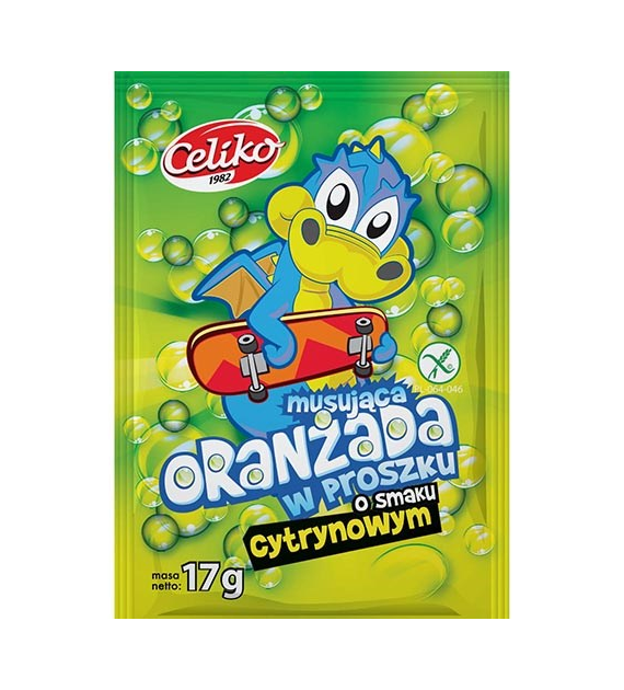 CELIKO Oranżada w proszku o smaku cytrynowym 17g