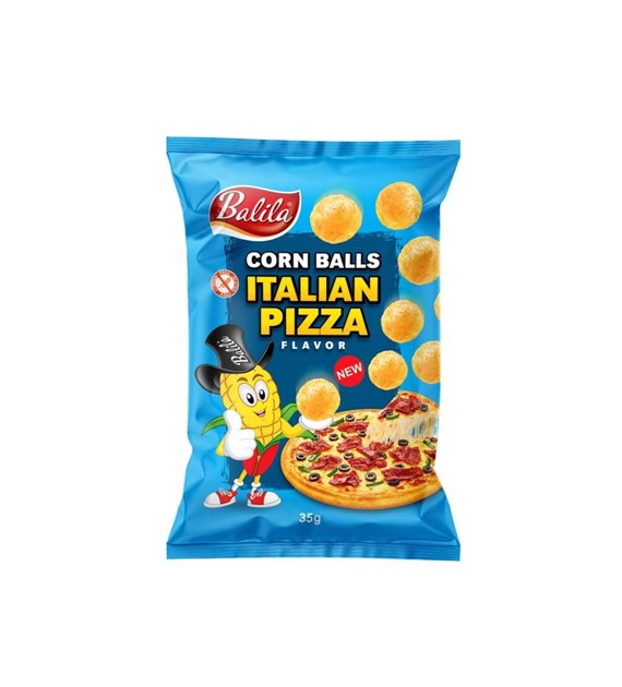 BALILA Chrupki kukurydziane o orientalnym smaku pizzy 35g