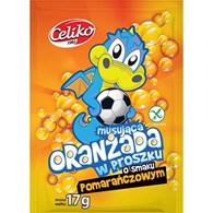 CELIKO Oranżada w proszku o smaku pomarańczow. 17g