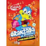 CELIKO Oranżada w proszku o smaku truskawkowym 17g
