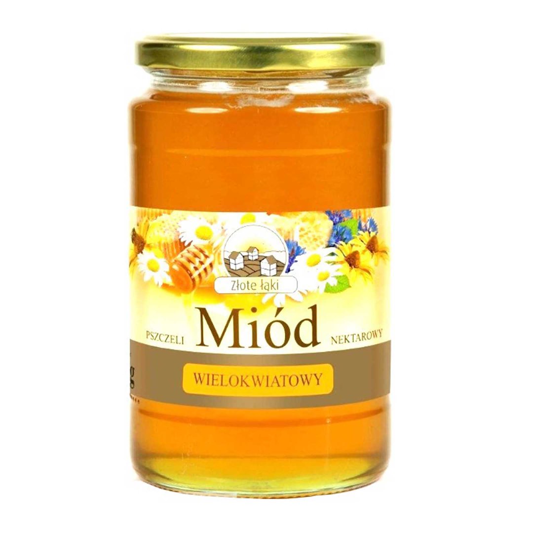 BARTNIK Miód wielokwiatowy Złote Łąki 1 kg