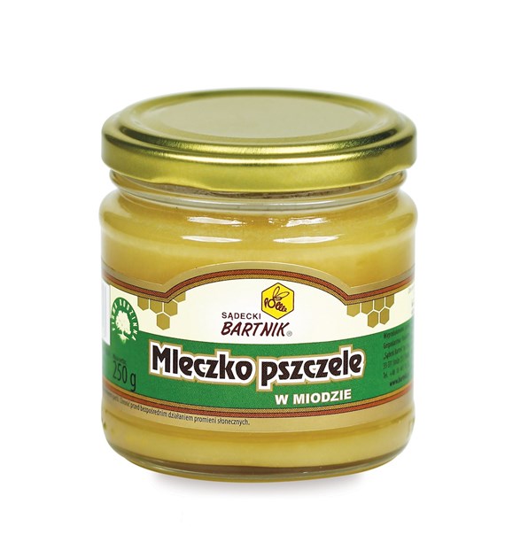 BARTNIK Miód z ml.pszczelim 250g