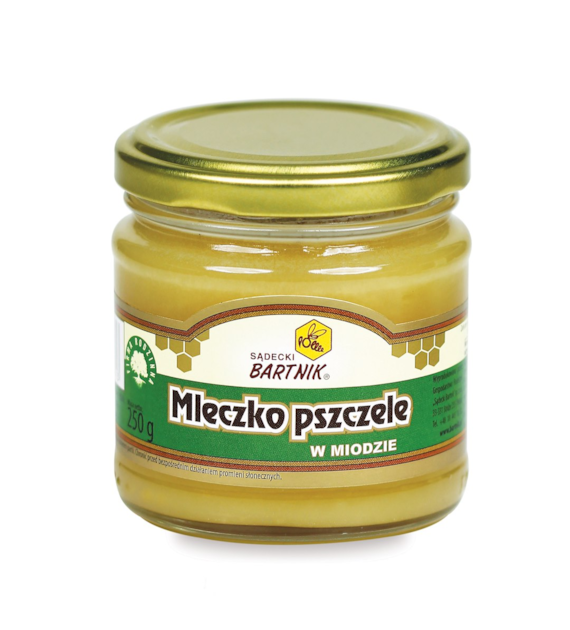 BARTNIK Miód z ml.pszczelim 250g