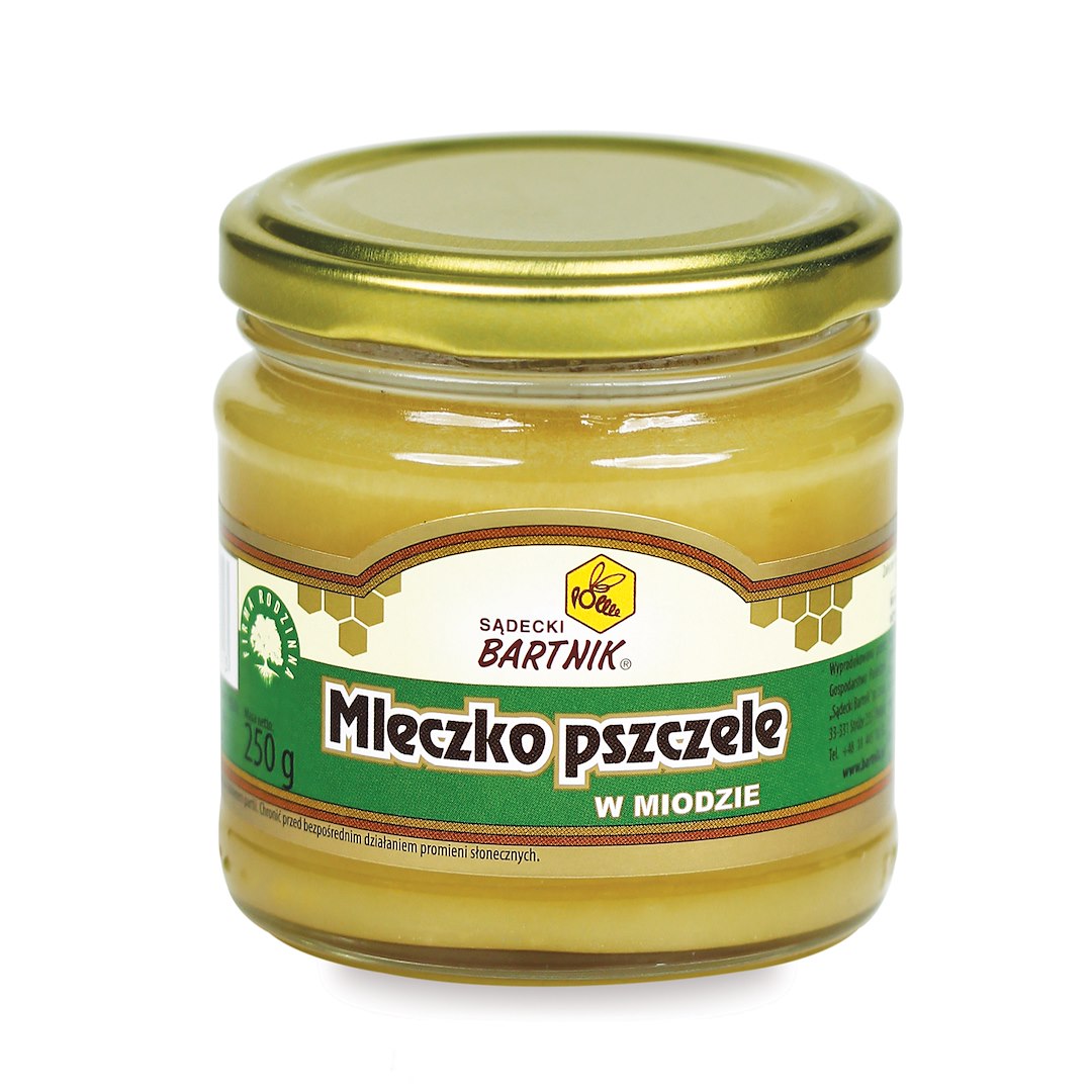 BARTNIK Miód z ml.pszczelim 250g