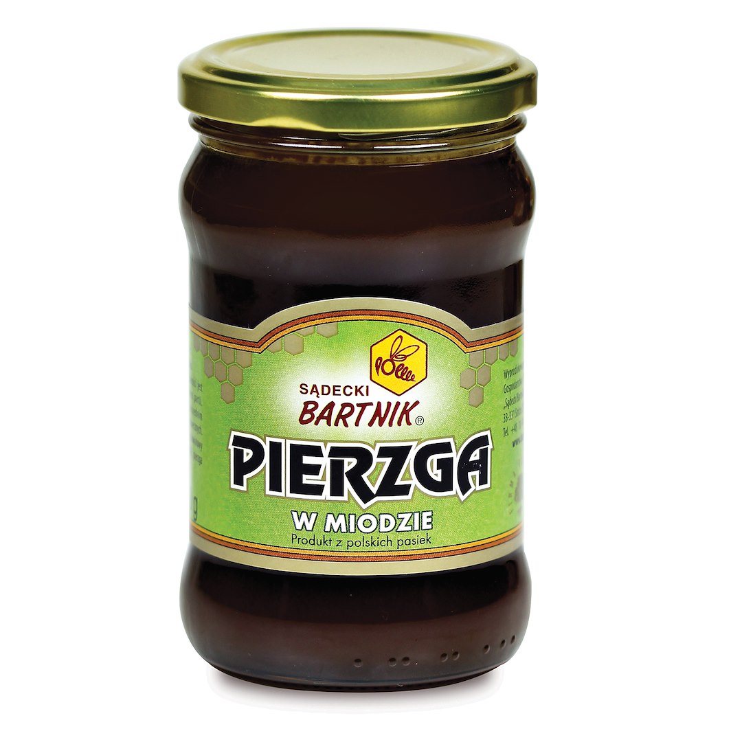 BARTNIK Miód z pierzgą 400g