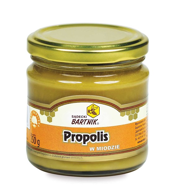 BARTNIK Miód z propolisem 250g