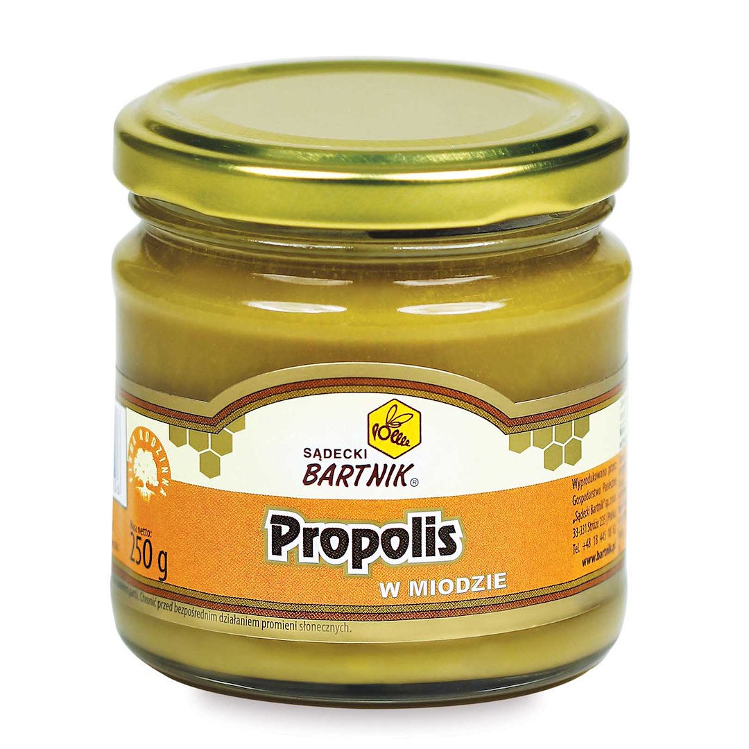 BARTNIK Miód z propolisem 250g