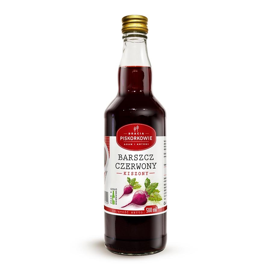 BRACIA PISKORKOWIE Barszcz czerwony kiszony 500ml