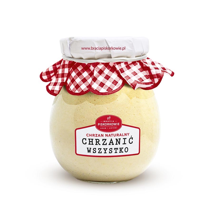 BRACIA PISKORKOWIE Chrzan naturalny chrzanić wszystko 230g