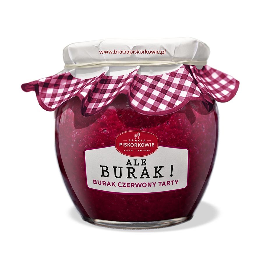 BRACIA PISKORKOWIE Burak czerwony tarty 480g
