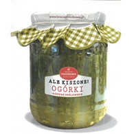 BRACIA PISKORKOWIE Ogórki kiszone królewskie  ale kiszone!  710 g
