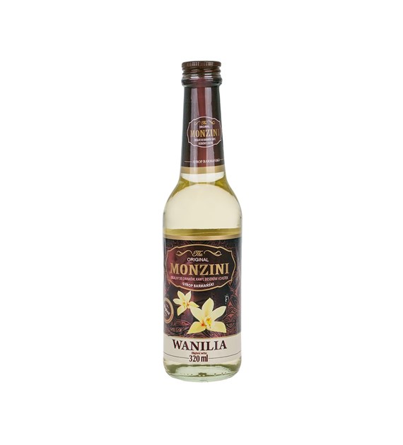 MONZINI Syrop kawowy o smaku waniliowym 320 ml