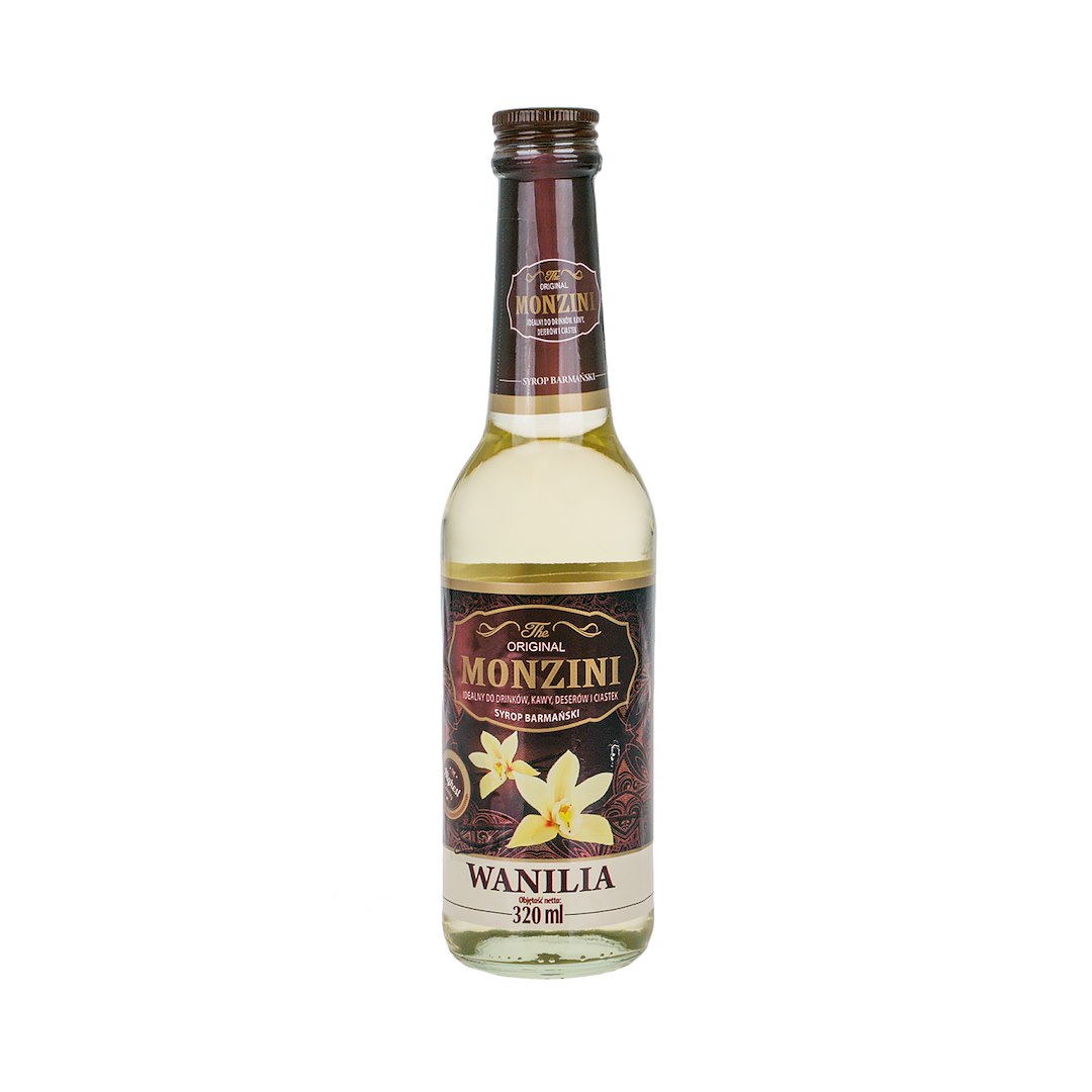 MONZINI Syrop kawowy o smaku waniliowym 320 ml