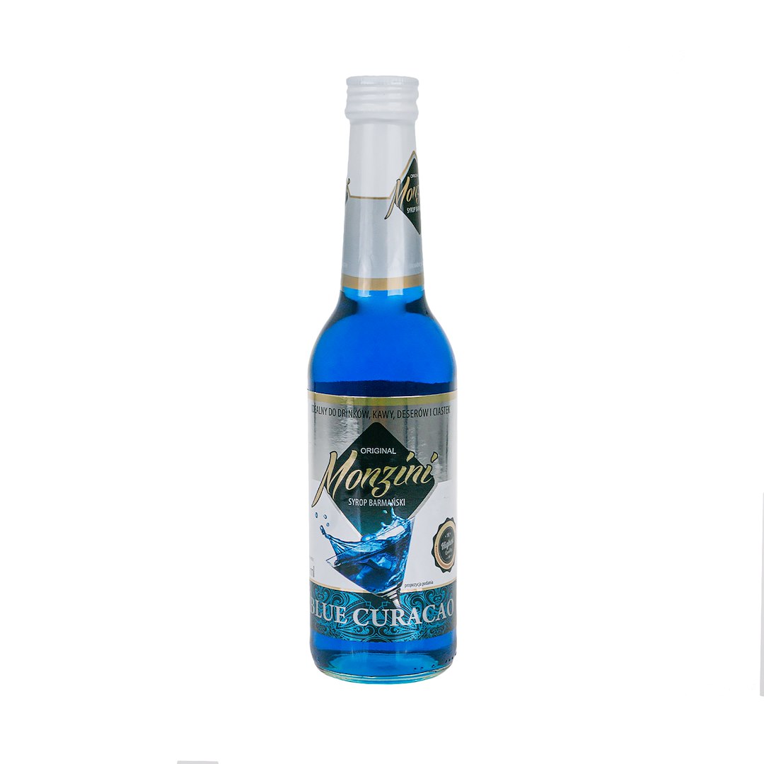 MONZINI Syrop barmański o smaku curaco blue 320 ml