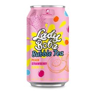 BUBBLE TEA Napój Brzoskwinia - Truskawka 320 ml