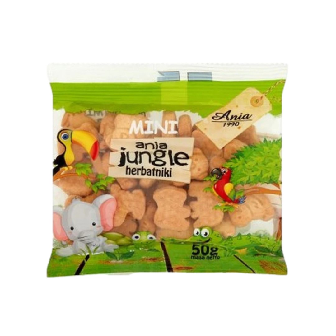 ANIA Herbatniki mini JUNGLE 50g