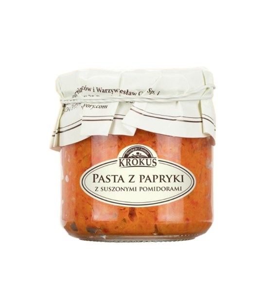 KROKUS Pasta z papryki z suszonymi pomidorami 180g