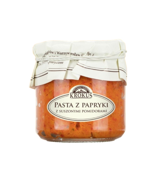 KROKUS Pasta z papryki z suszonymi pomidorami 180g