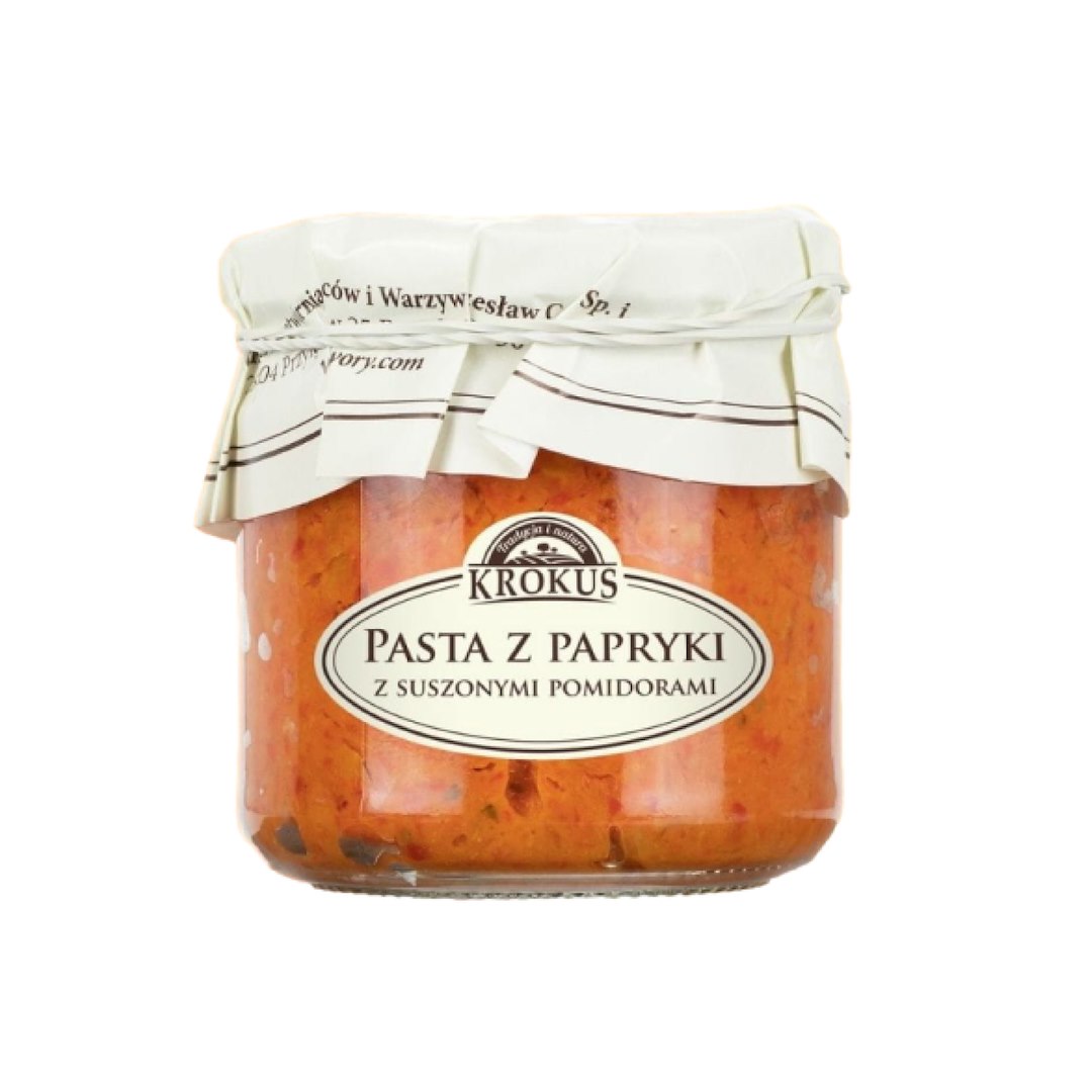KROKUS Pasta z papryki z suszonymi pomidorami 180g
