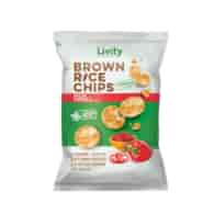 LIVITY Chipsy ryżowe paprykowa salsa 60g