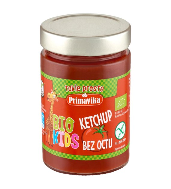 PRIMAVIKA Ketchup bez octu - dla dzieci BIO 315g