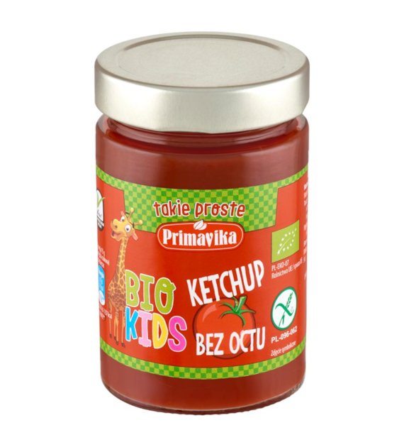 PRIMAVIKA Ketchup bez octu - dla dzieci BIO 315g