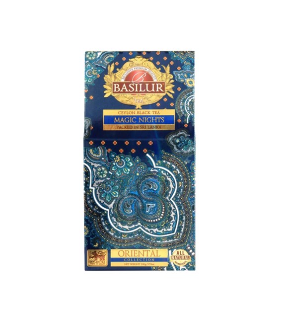 BASILUR Herbata - Magic Nights stożek liść 100g
