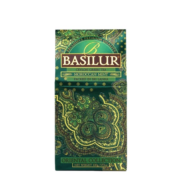 BASILUR Herbata - Moroccan Mint stożek liść 100g