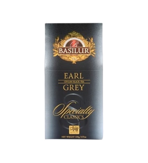 BASILUR Herbata - Earl Grey stożek liść 100g