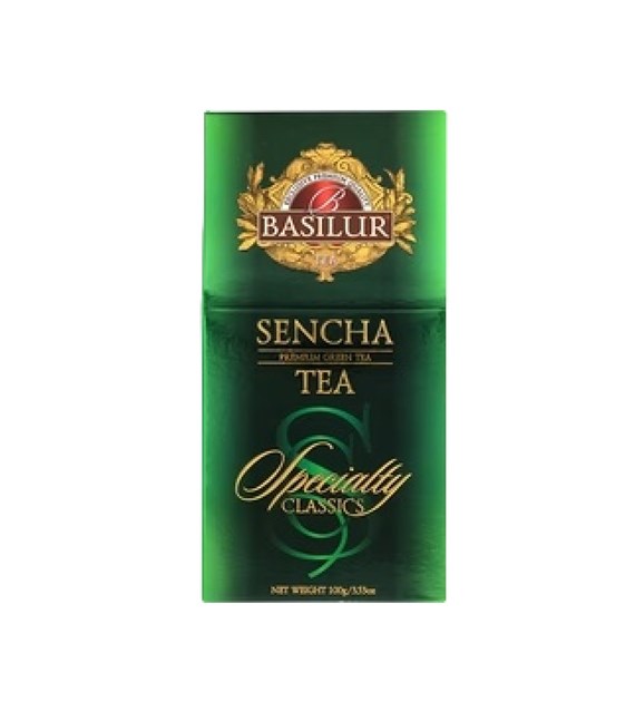 BASILUR Herbata - Sencha Classics stożek liść 100g