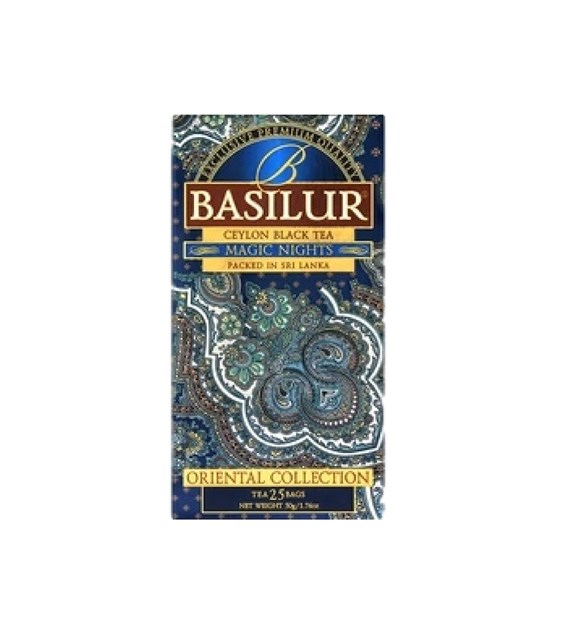 BASILUR Herbata - Magic Nights saszetka 25x2g