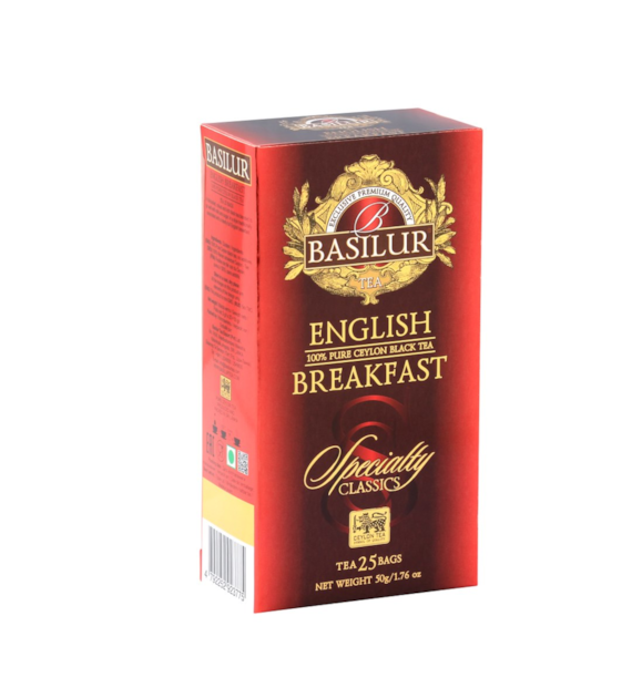 BASILUR Herbata - English Breakfast saszetka 25x2g
