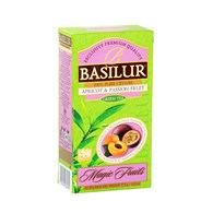 BASILUR Herbata zielona - Apricot&Passion Fruit saszetka 25x1,5g