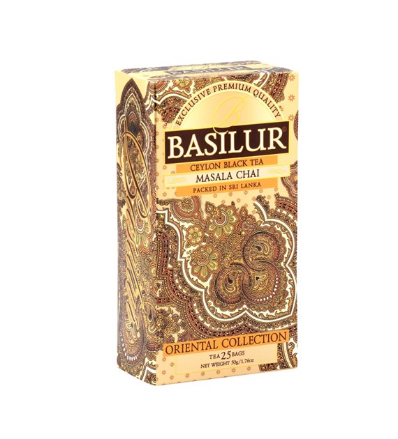 BASILUR Herbata - Masala Chai saszetka 25x2g