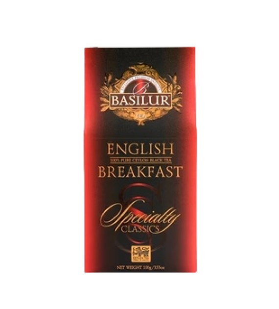 BASILUR Herbata - English Breakfast stożek liść 100g