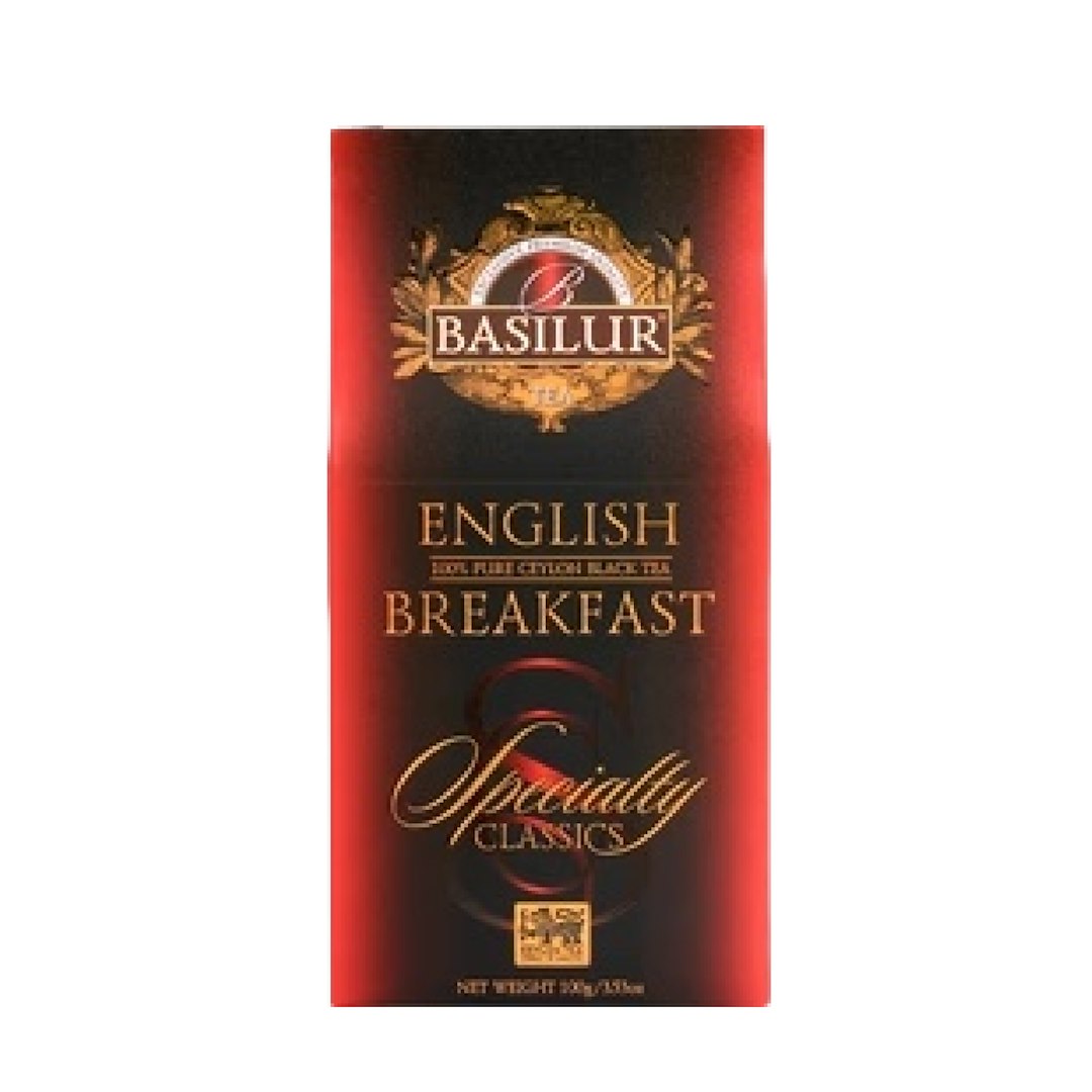 BASILUR Herbata - English Breakfast stożek liść 100g