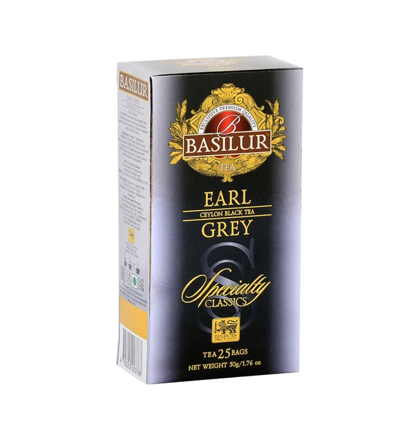 BASILUR Herbata - Earl Grey saszetka 25x2g