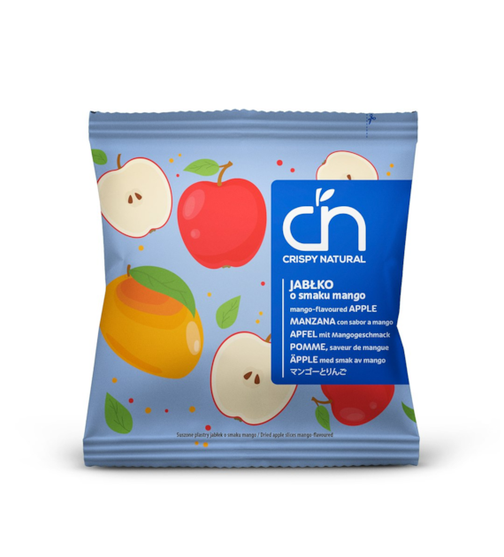 CN Chipsy z jabłka z sokiem z mango b/c 18g