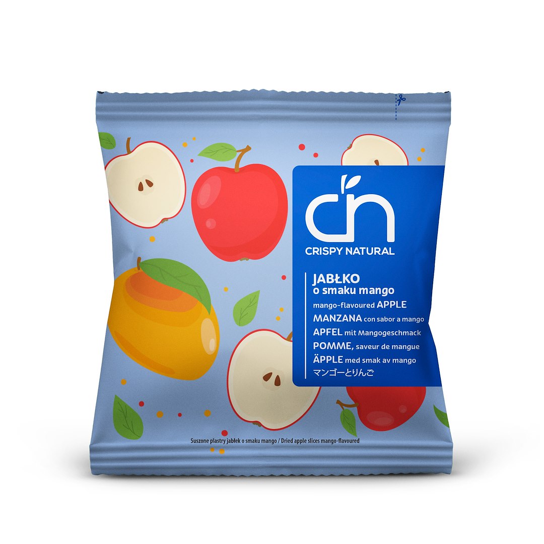 CN Chipsy z jabłka z sokiem z mango 18g