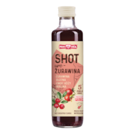 POLSKA RÓŻA SHOT żurawina, róża, malina 250 ml