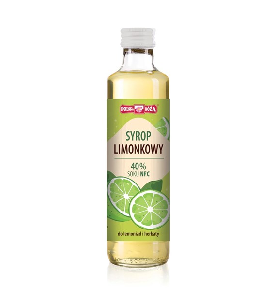 POLSKA RÓŻA Syrop limonkowy 250ml