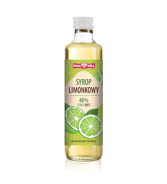 POLSKA RÓŻA Syrop limonkowy 250ml