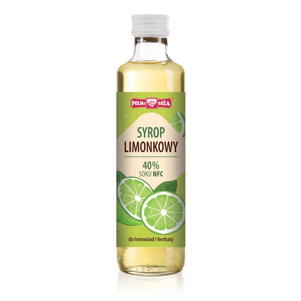 POLSKA RÓŻA Syrop limonkowy 250ml