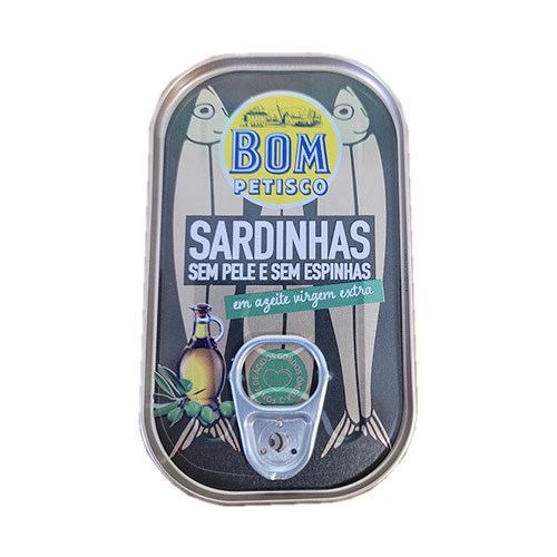 BOM PETISCO Sardynki premium bez skóry i osci 120g