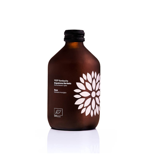 VIGO Kombucha BIO róża 330ml