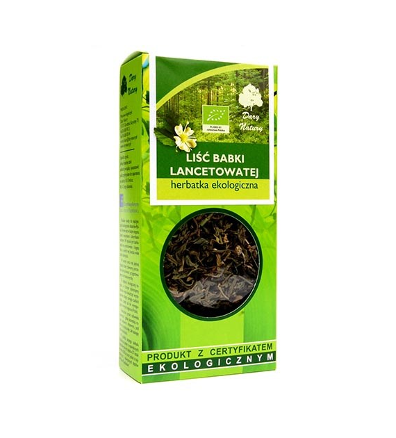 DARY NATURY Babka lancetowata liść 25g EKO
