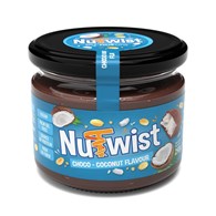 NUTWIST Krem orzechowy o smaku batonika czekoladowo - kokosowego z wiórkami kokosowymi 250g